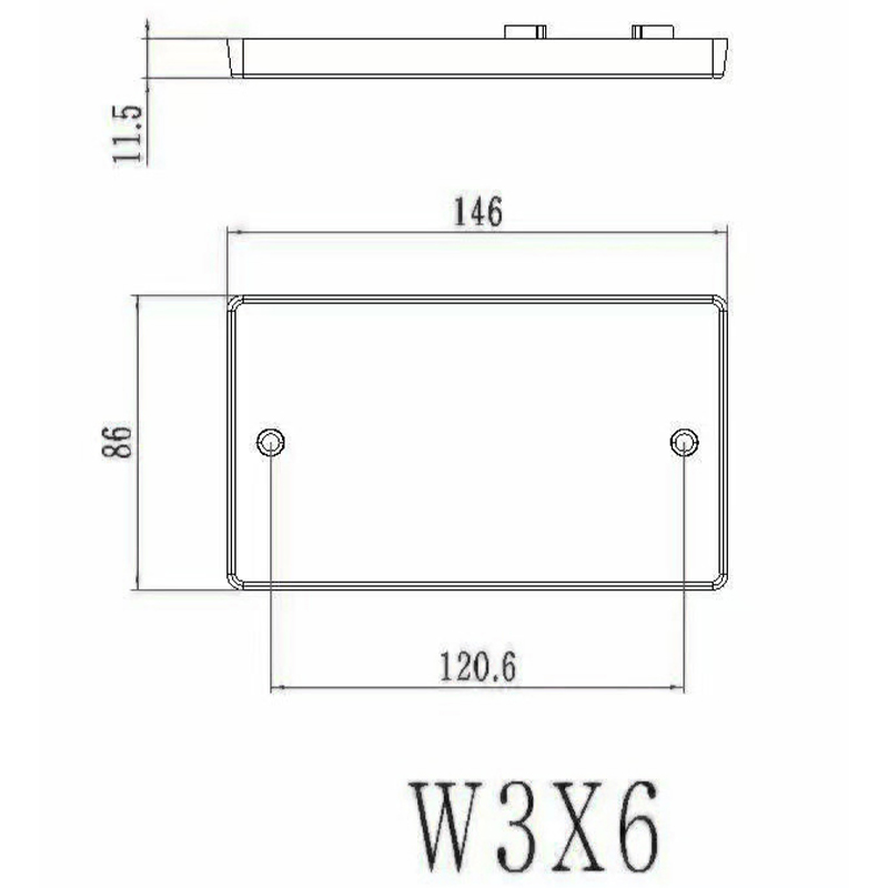 Bakelit 13A 2-násobná spínaná zásuvka HK6213W