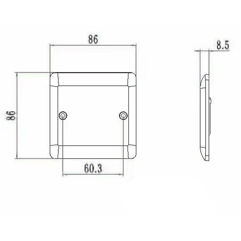 250W ventilátorový stmievač HK6351F Bakelitová spínacia zásuvka