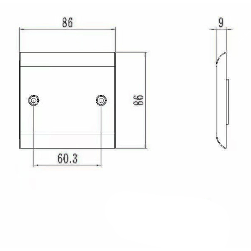 1 Gangový 2-cestný bakelitový spínač HK6112H